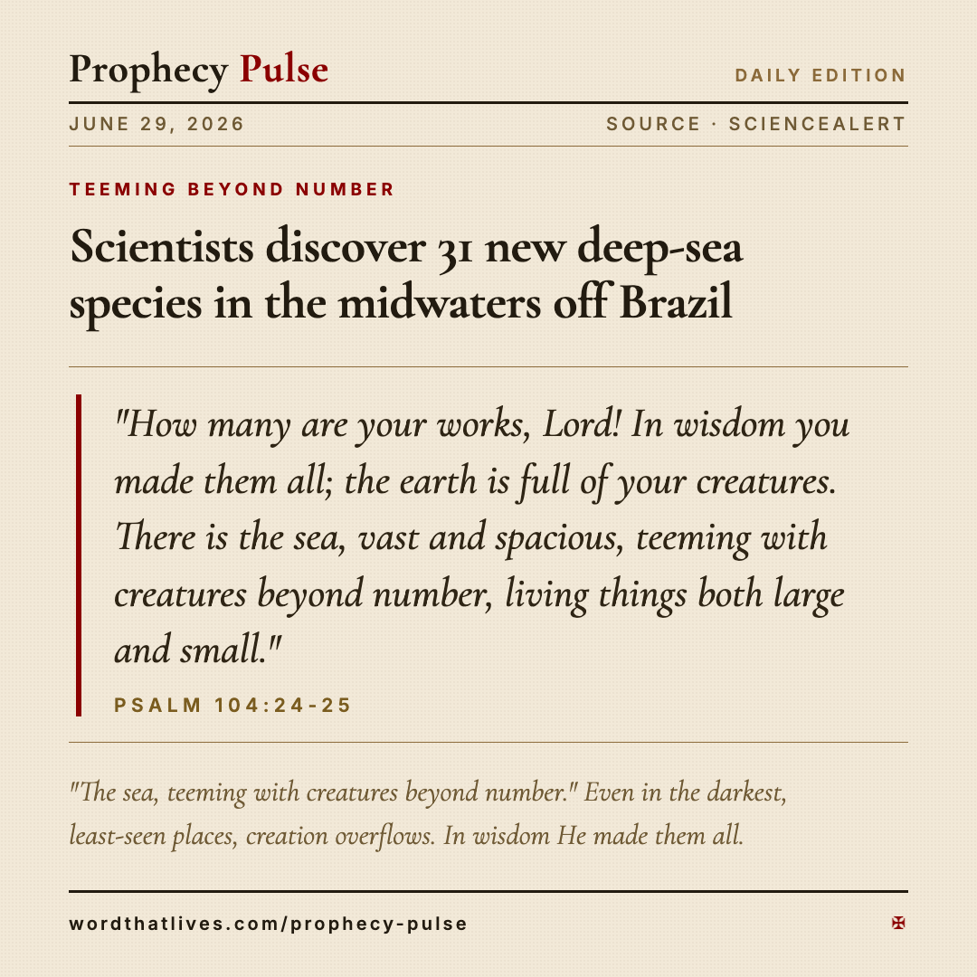 Teeming Beyond Number — June 29, 2026